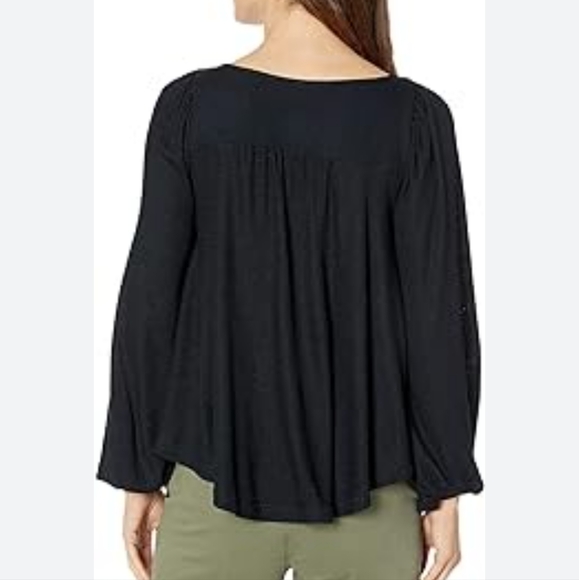 💜5/$25.00💜Free People Long Sleeve Devin Top. New - Picture 4 of 10